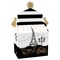 Big Dot of Happiness Stars Over Paris - Treat Box Party Favors - Parisian Themed Party Goodie Gable Boxes - Set of 12